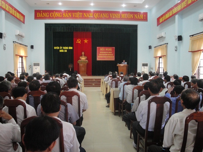 Thăng Bình: Triển khai kế hoạch tổ chức kỷ niệm 45 năm thực hiện Di chúc Chủ tịch Hồ Chí Minh.