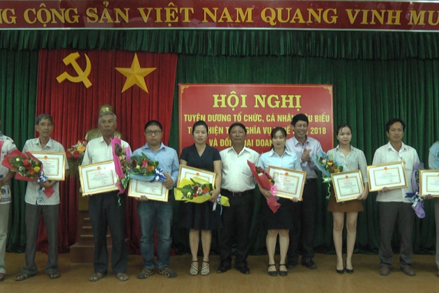 Thăng Bình tuyên dương người nộp thuế