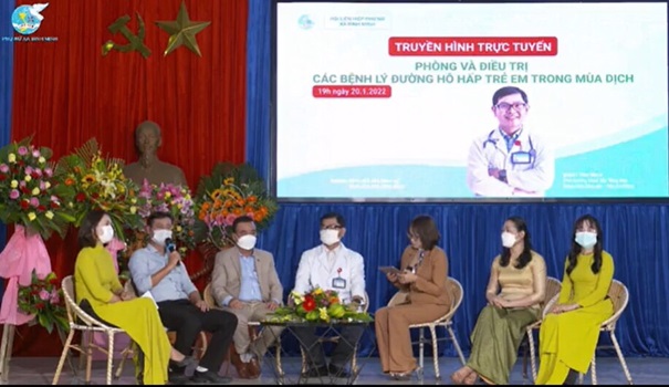 Bình Minh: Truyền hình trực tuyến “Phòng và điều trị các bệnh lý đường hô hấp trẻ em trong mùa dịch”