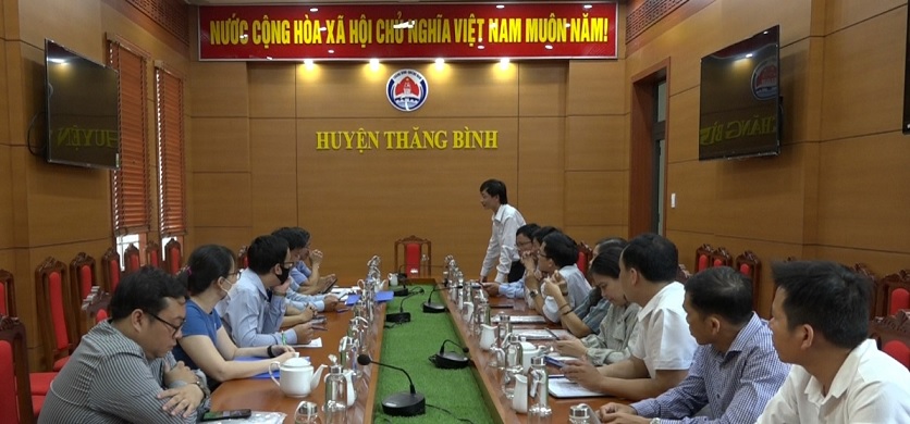 Kiểm tra chuyên đề giải quyết thủ tục đăng ký sử dụng đất đai tại huyện Thăng Bình