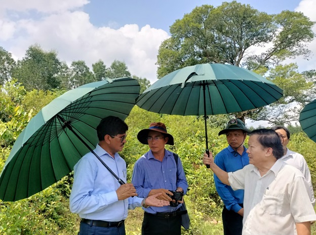 Chuyên gia Ấn Độ khảo sát Phật viện Đồng Dương