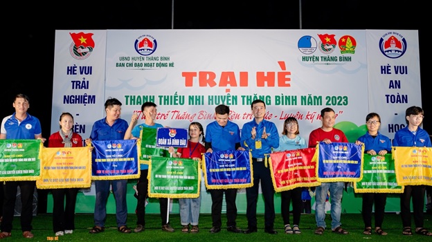 Trại hè Thanh thiếu nhi huyện Thăng Bình năm 2023:  Sân chơi để rèn tri thức, luyện kỹ năng”