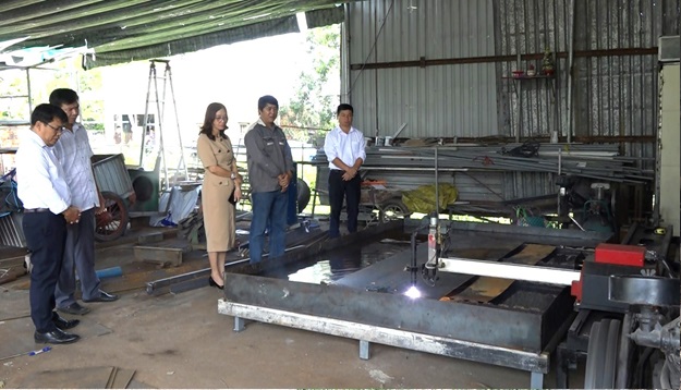 Thăng Bình hỗ trợ cơ sở tiểu thủ công nghiệp phát triển sản xuất