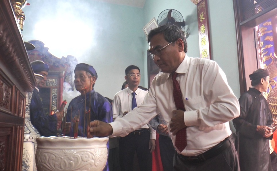 Xã Bình Triều tổ chức Lễ cúng Bà Chợ Được