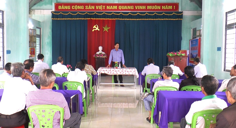 Bình Sa: Lấy ý kiến Nhân dân về xây dựng bia di tích thành lập chi bộ Đảng đầu tiên huyện Thăng Bình