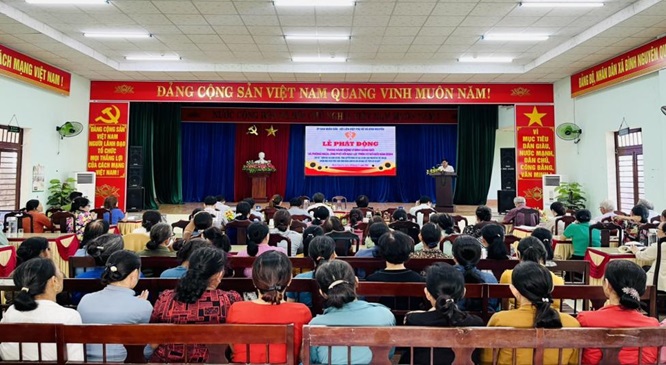 Bình Nguyên tổ chức Lễ phát động tháng hành động vì bình đẳng giới và phòng, chống bạo lực trên cơ sở giới năm 2024